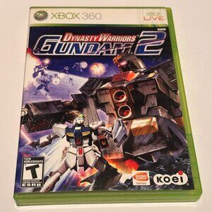 Gundam Dynasty Warriors 2 Xbox 360 Complete in Box With Manuals